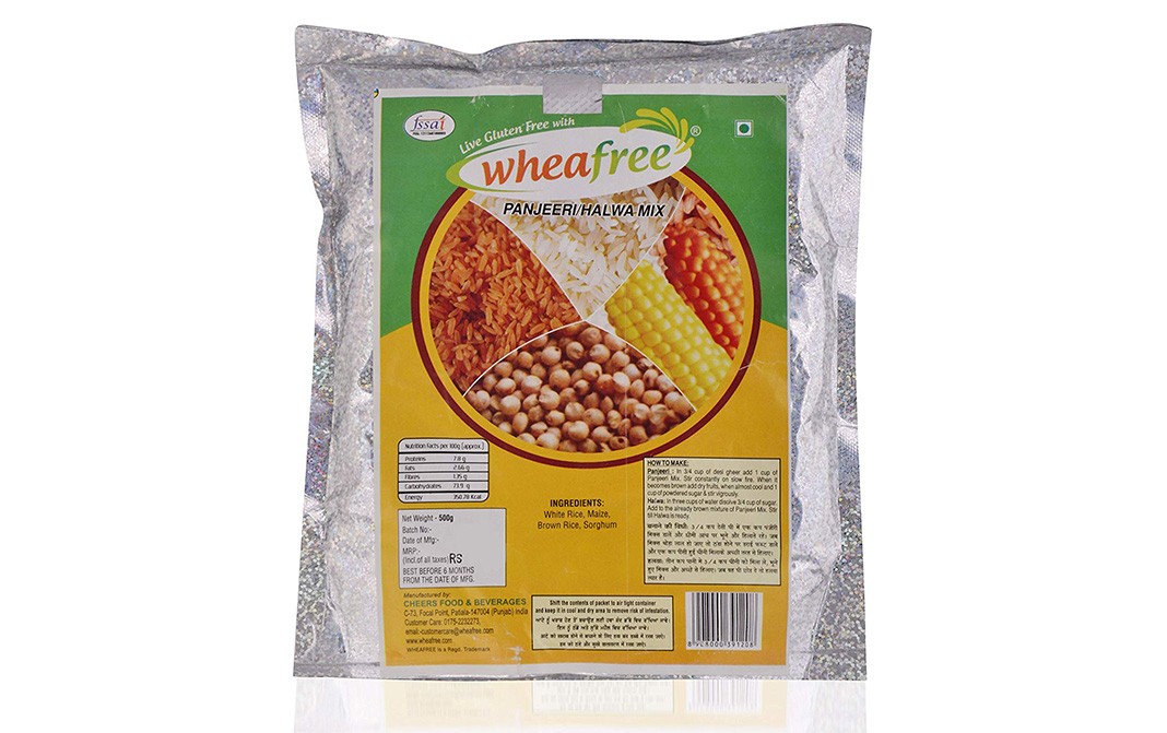 Wheafree Panjeeri/Halwa Mix    Pack  500 grams